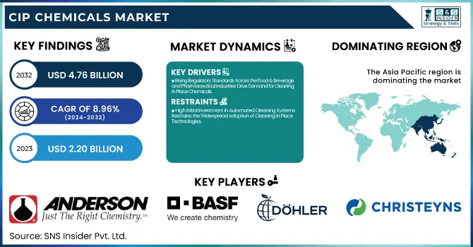 CIP Chemicals Market Revenue Analysis